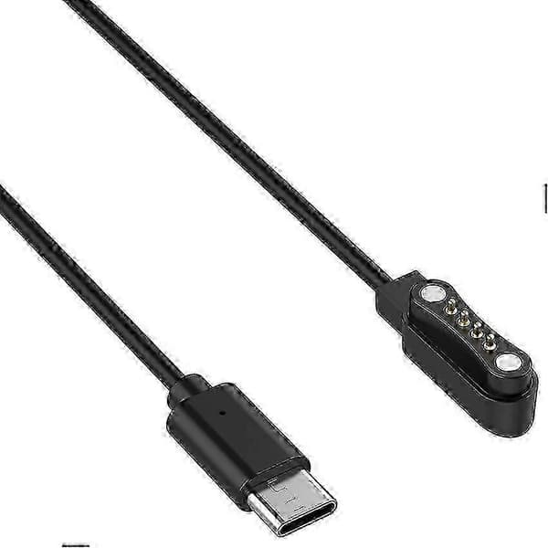 PLAUD Note AI Stemmeopptaker Magnetisk Ladekabel 1m Svart 5V