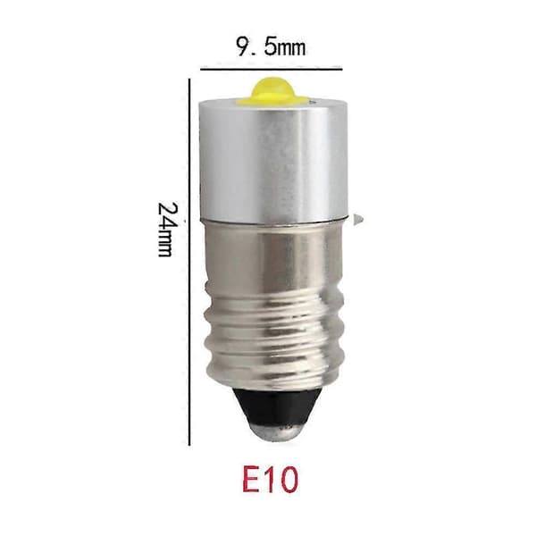 E10 3W 1 LED 3535 SMD 150-200 LM LED Lommelykt