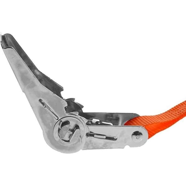 Surrestrop med spænder, 4 stk. - AMOUNE - Orange - Længde 40 cm