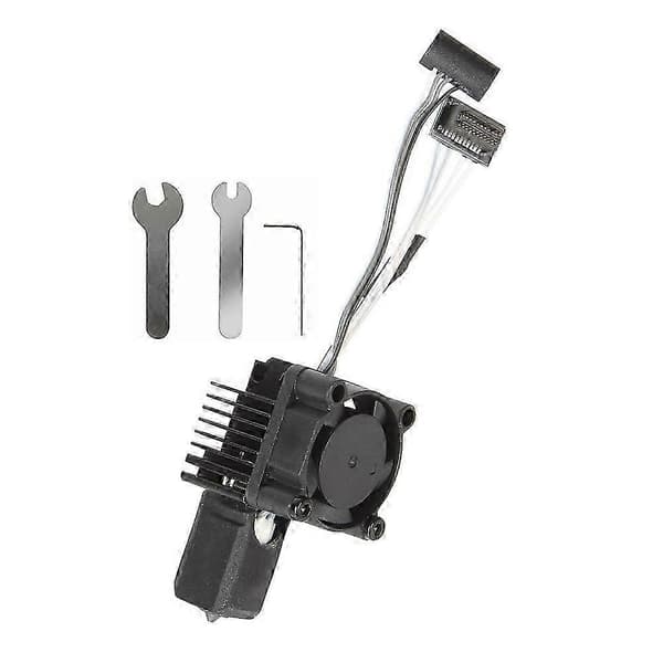 Bambu Lab P1P/P1S Hotend Opgraderingssæt med Blæser - Komplet Printhoved Black