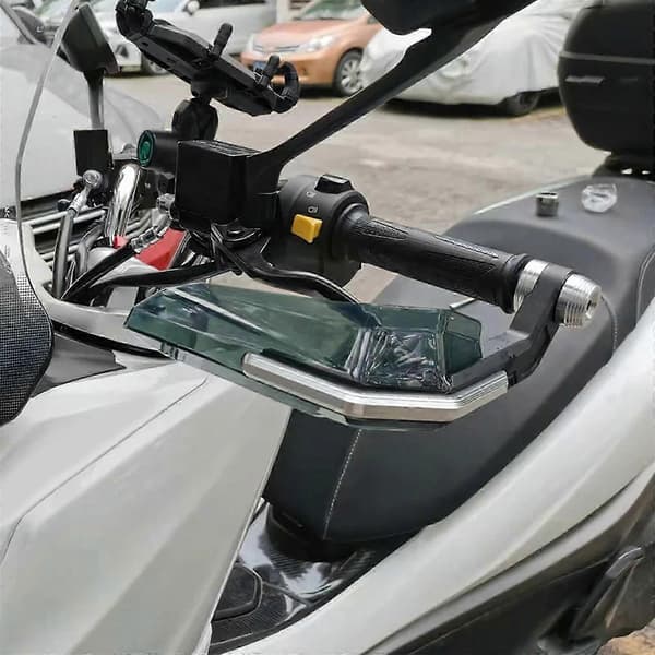 1 par motorcykelhandskydd motorcykelmodifieringstillbehör styrhandskydd blå Blue