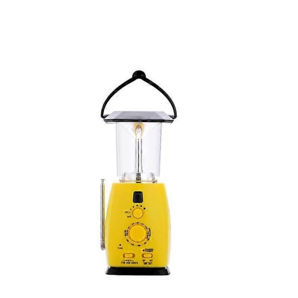 LED-campinglampa, solcellsdriven uppladdningsbar