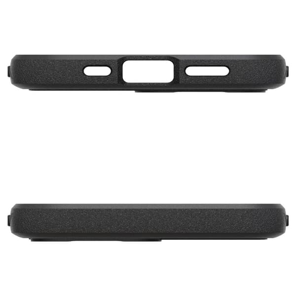Spigen Rugged Armor MagSafe-deksel til iPhone 16e Sort Termoplastisk polyurethan (TPU)