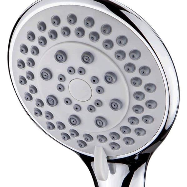 Dusjhode - LAKDD - 107 mm modell - 5 funksjoner - Antikalk - 1,75 m slange