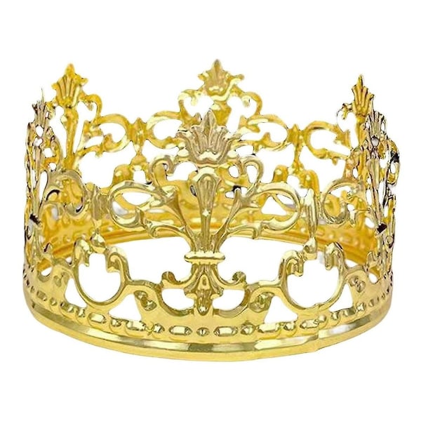 Kruunukakun koristelu, koristeellinen tiara, syntymäpäiväkakun kruunuleivontakoristeet Jälkiruoat juhlakoristeet Uudet rautakruunupukeutumistarvikkeet (väri: