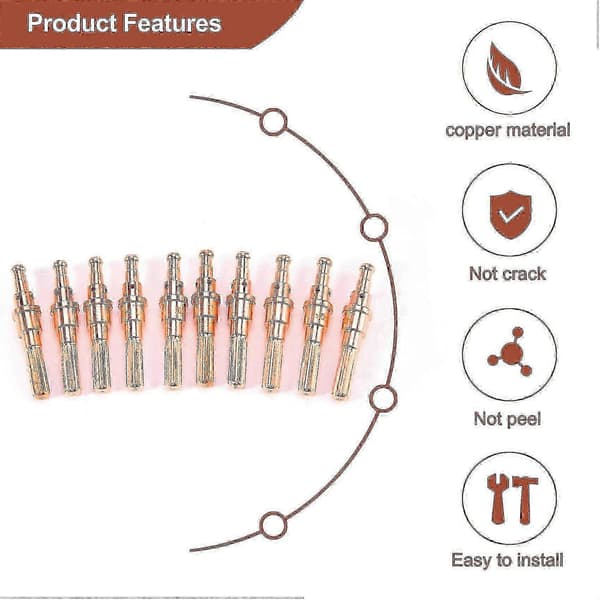 Thermal Dynamics SL60/100 Plasmaskærer Elektrode 9-8215 10 Stk. copper color