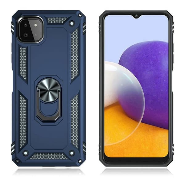 Bofink Combat Samsung Galaxy A22 5G deksel - Blå Blå blue