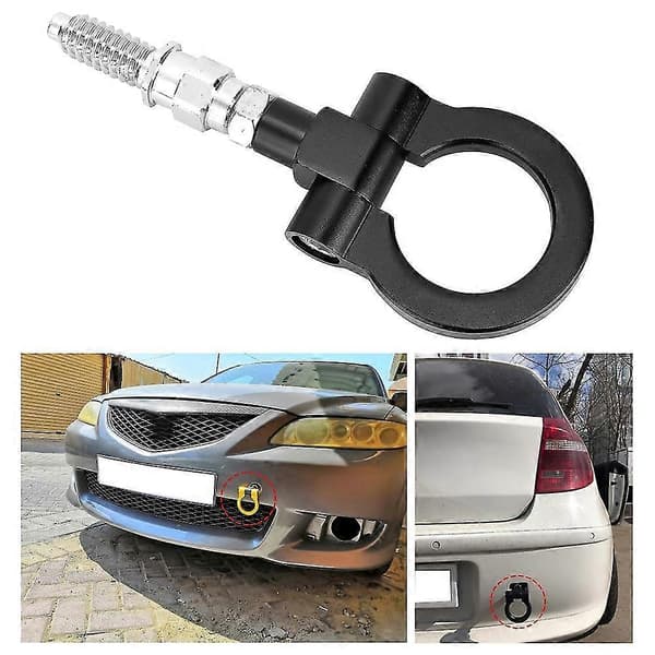 Släpvagnskrok för E46 E36 med CNC svart finish Edition 0820 5 5