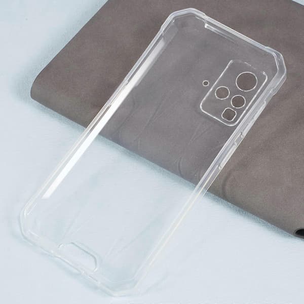 Blackview BV4800 Støtsikkert deksel, fleksibelt TPU-deksel med fallbeskyttelse Transparent