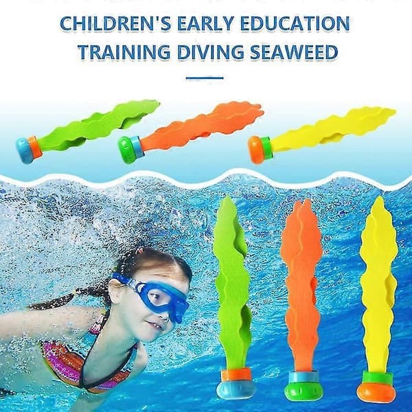 4 st sjöhästar dykande poolleksaker multicolour