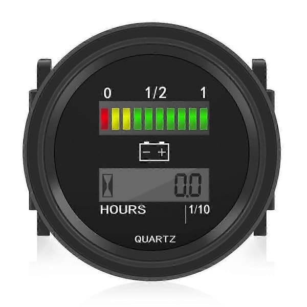 12V/24V/36V/48V/72V LED Digital Batteristatus Ladeindikator