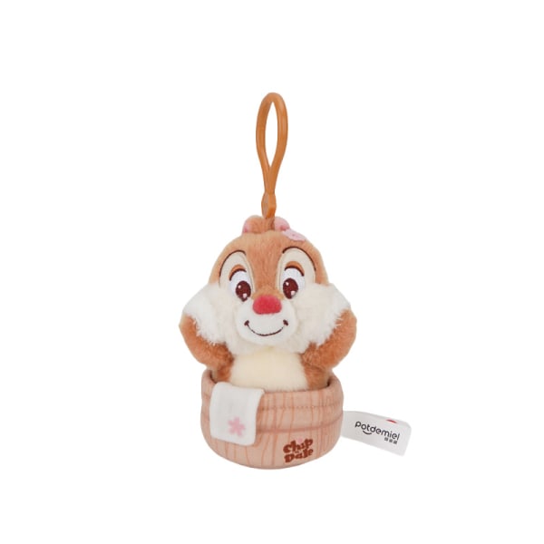 Disney dukke jordbær bjørn dukke nøglering Stitch plys legetøj rygsæk vedhæng taske vedhæng 70cm 11.5cm Didi face washing pendant