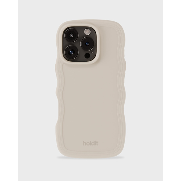 holdit iPhone 16 Pro Max Deksel Wavy Lys Beige 65