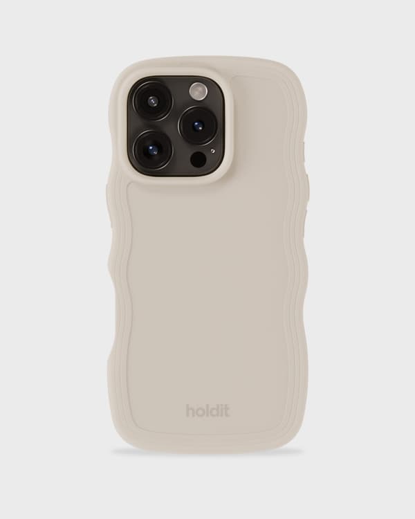 holdit iPhone 16 Pro Max -kuori Wavy Light Beige 65