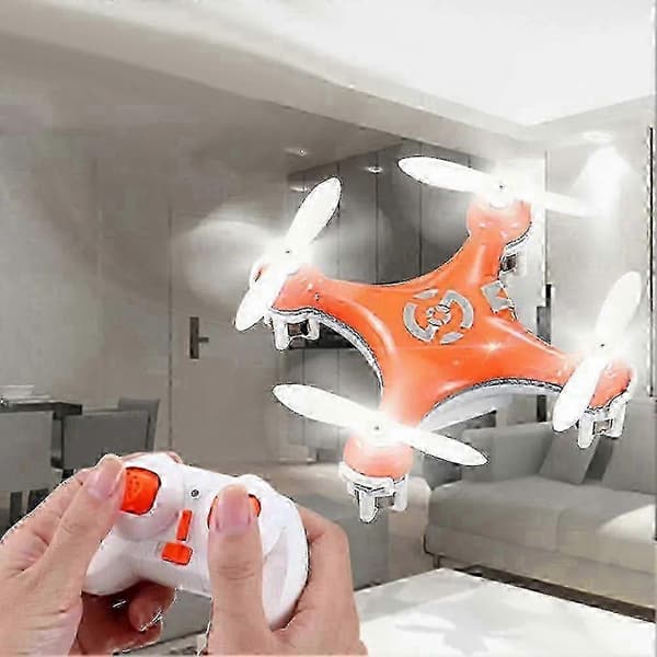 Cx10 Mini RC-nelikopteri drone 2.4G 4CH LED-lelu lapsille