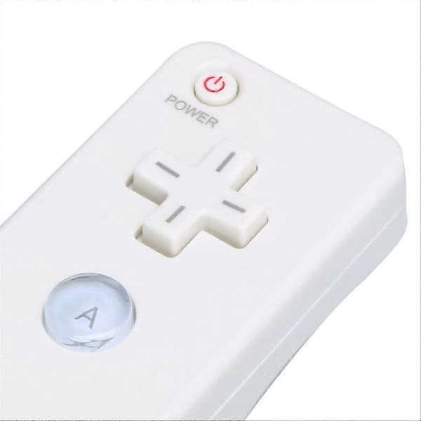Fjärrkontroll Rörelse Videospel Fjärrkontroll för / U Videospelkontroll Gamepad Ersättning White