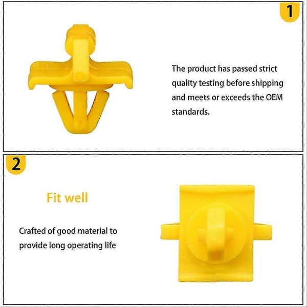 Sidepanel Clip Kit Monteringsclips til sidedørpanel til 190 W201 190E 190D A00698883578 Monteringsclips