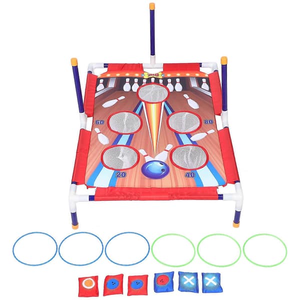 Djur Bean Bag Toss Spel för Lek Fällbar Kastbräda 1 Set