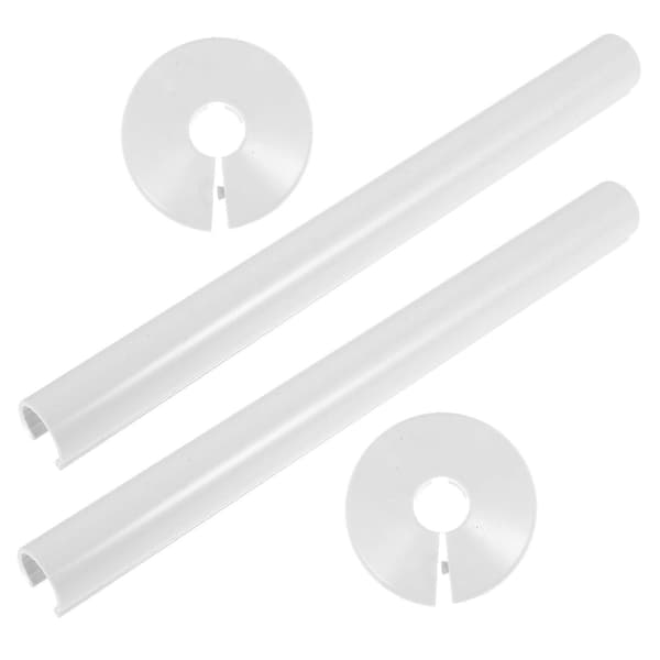 Vattenrörsskydd Radiatorrörsskydd för hemmabruk 2 uppsättningar plastkit