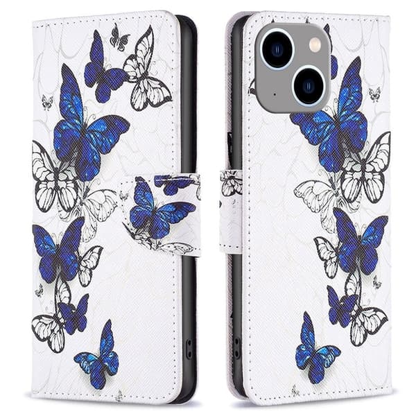 Wonderland iPhone 14 Plus -kotelo -Valkoinen Vit white
