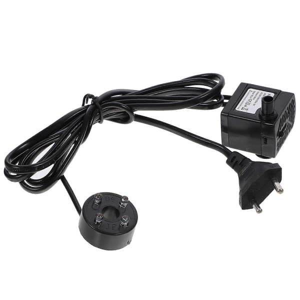 Vattenfontänpumpar 3W dränkbar pump justerbart flöde med 5 delar