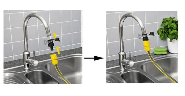 2 stk Kärcher gjengeløs kranadapter 2.645-256.0, 31*62mm