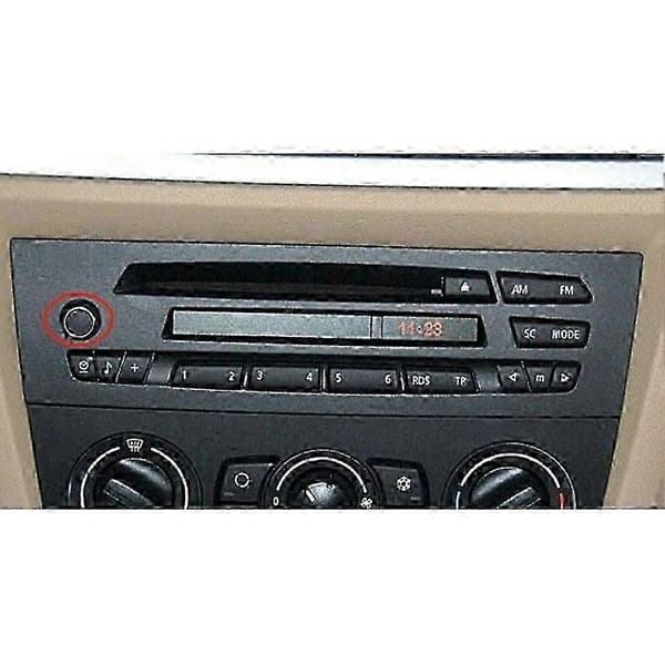Interiør Radio CD-spiller Volumknappdeksel for BMW E90 E91 E92 E81 E82 E87 E88 X1 E84 Z4 E89 0120 Edition 0327