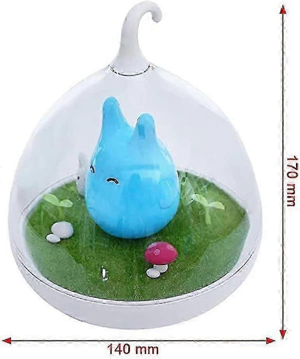 Sød Totoro Natlampe - Genopladelig Berøringssensor, Dæmpbar, Sikker for Børn, til Hjem & Camping