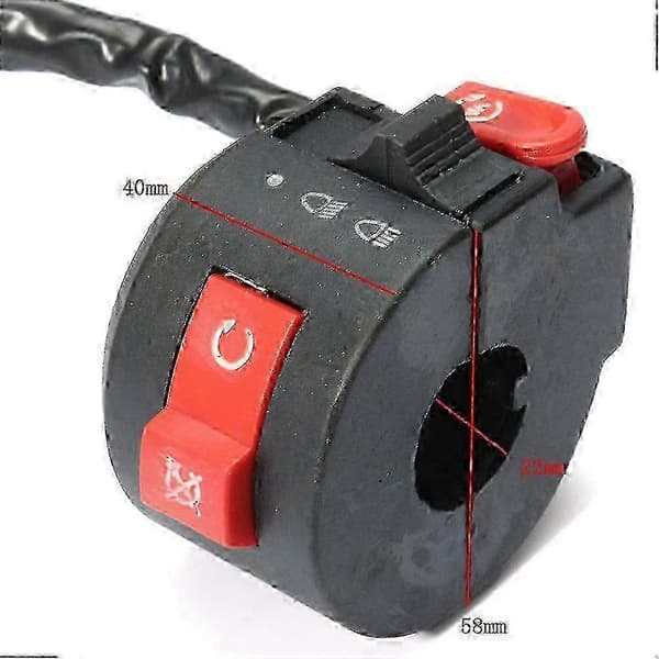 ATV ledningsnettsett med elektrisk start for 50CC-110CC firehjulinger, utgave 0820 5 5