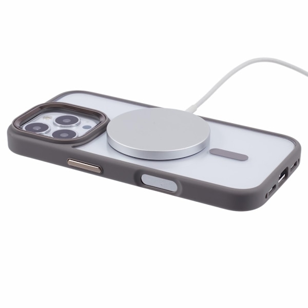 iPhone 16 Pro -kuori MagSafe harmaa 43