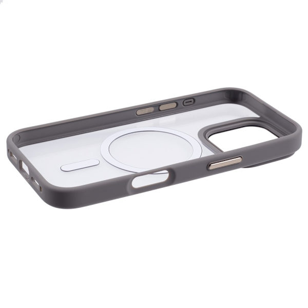 iPhone 16 Pro -kuori MagSafe harmaa 43