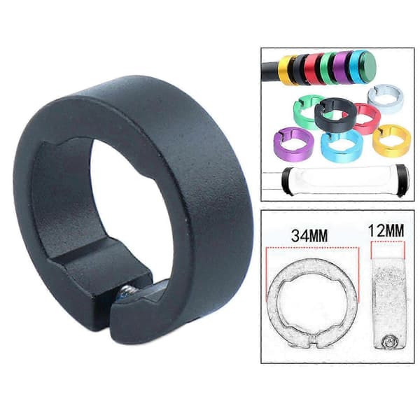 6xCykelgreb Lås Loop Cykelstyr Endelås Loop Metal til 22.2mm Cykel6 Stk SZRH A-DS 5 5