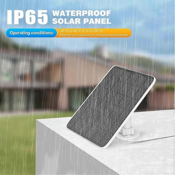 Solpanel til Ring Dørklokke, 5W Solpanel