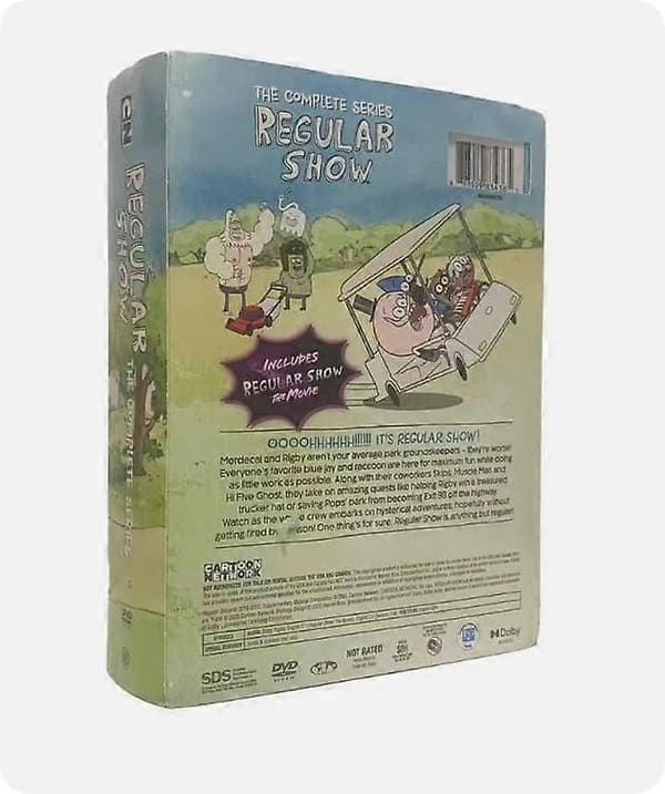 Regular Show - TV-sarja Kausi 1-8 DVD 20 levyn boksipaketti aluevapaa Uusi