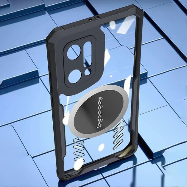 Oppo Find X5 Pro -puhelinkotelo Multicolor Black