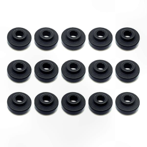 15PCS Ventilkåpsbulttätningar Kompatibla med E46 E39 E36 E60 525I 325I 330I X3 X5 M54 Motorspackelsats