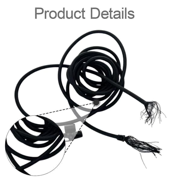 Roddmaskin Resistansrep Elastisk Roddlina Gym Praktisk Vind Vatten with Hook