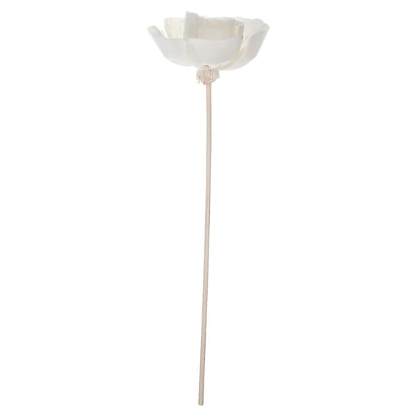 Blomsterdiffuser Blomsteraromaterapi for hjemmebruk Hvit trefiber