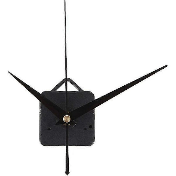 Quartz urværk 3-viser Super Silent Sort
