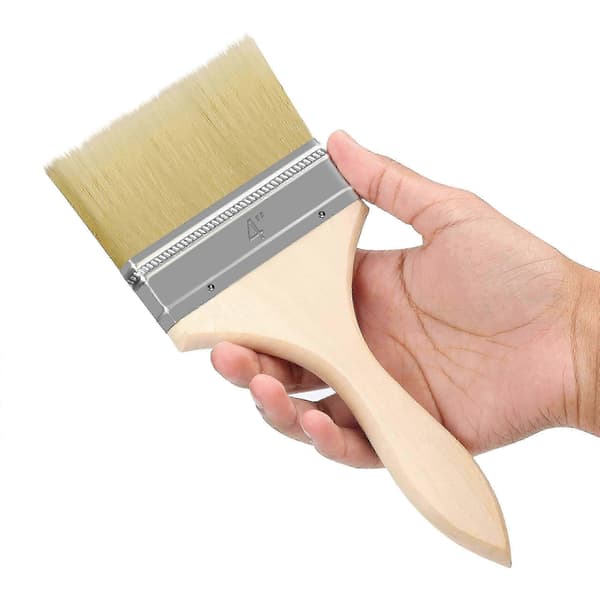 Väggmålarpenslar (12-pack) Penselbredd 101,6 mm Total storlek 21,5 cm