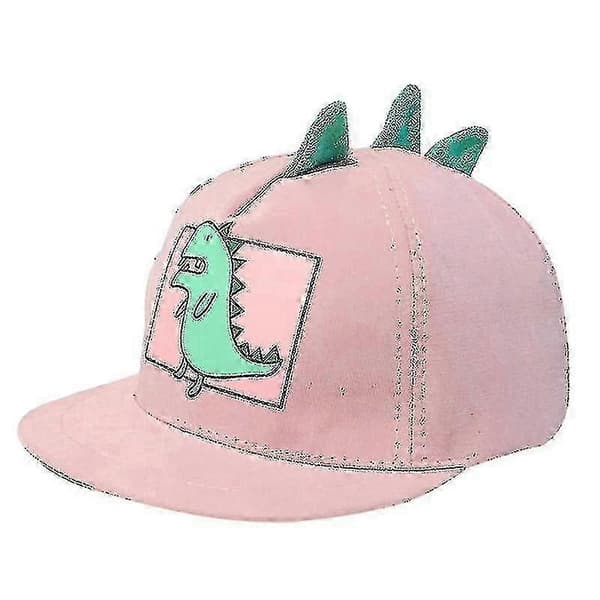 Sommarsolhatt med dinosaurietryck, basebollkeps för barn (passar 1-6 år, 48-52 cm)