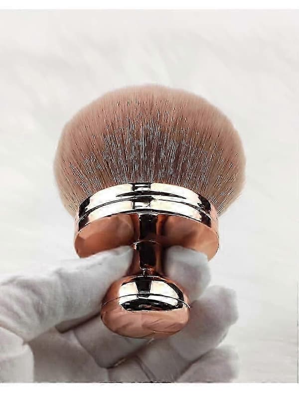 Bedste 2026 Størrelse Børste Makeupbørste Blend Og Blur Børste (rosaguld)