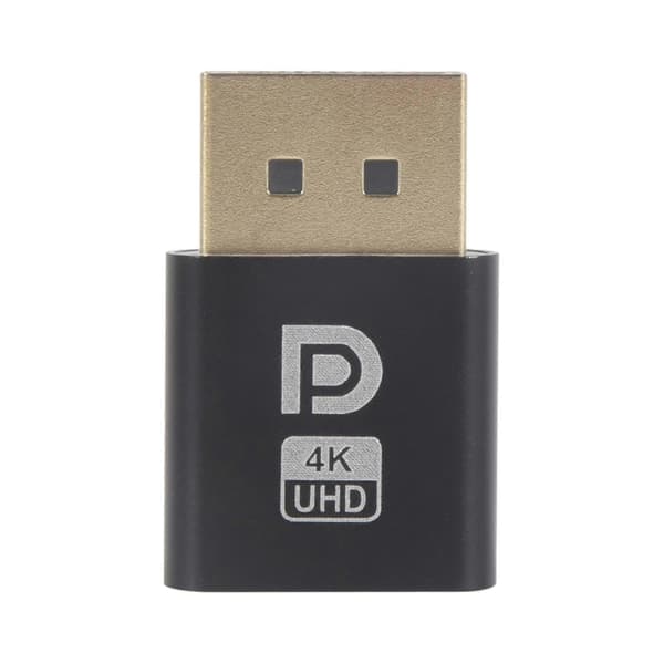 4K Displayport Dummy Plug DP Virtual Display Adapter EDID Headless ...