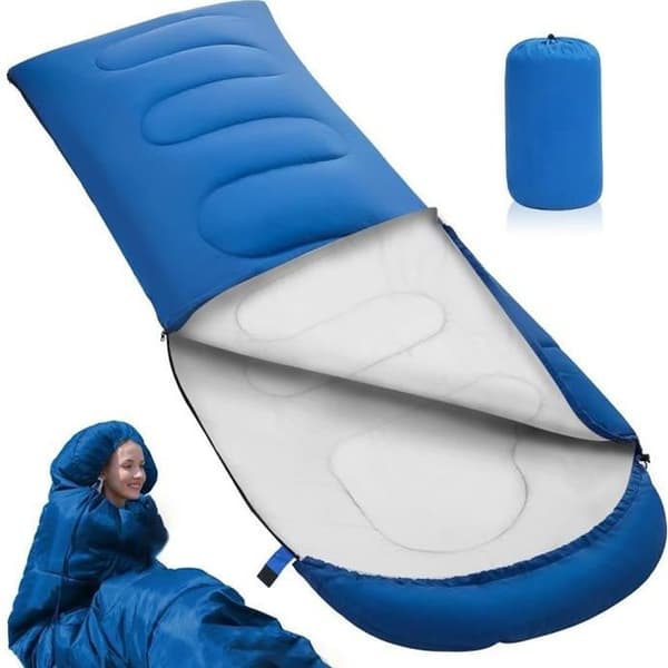 Sovepose - JINZDASU - 210x75 cm - 3 sesonger - Vanntett - 250 g/m² bomull