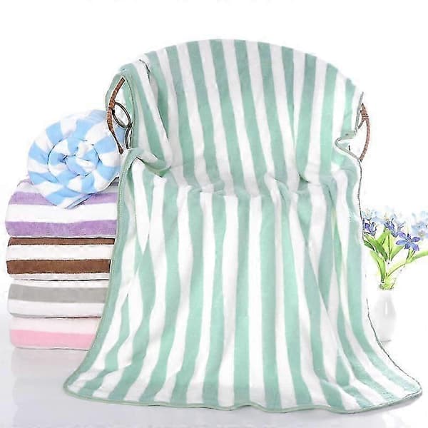 2026 Best Basics Strandhåndkle blå, 1 stk, Cabana stripe Himmelblå, 70 x 140 cm