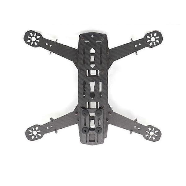 QAV250 Kolfiber 4-axlig Mini RC Multikopter FPV Quadcopter Drönarram Omonterad Black