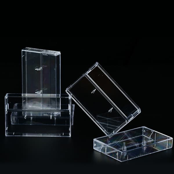 Cassette Case 50 Cassette Box Storage Blank Cassettes