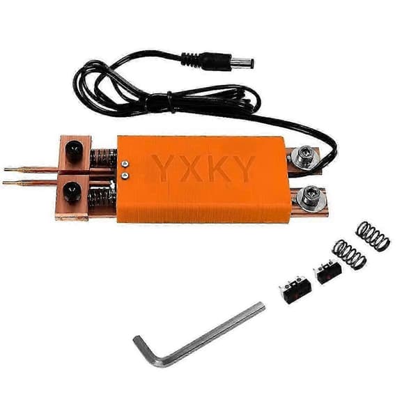 Integreret Mini Punktsvejser Pen Auto Trigger til 18650 Batteri Håndholdt Svejsning