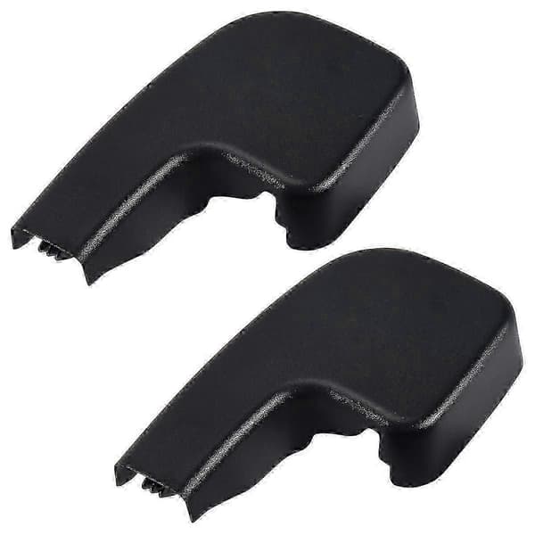 2x nye frontruteviskerarmdeksler for BMW 3 E90 E91 E92 61617138990 black