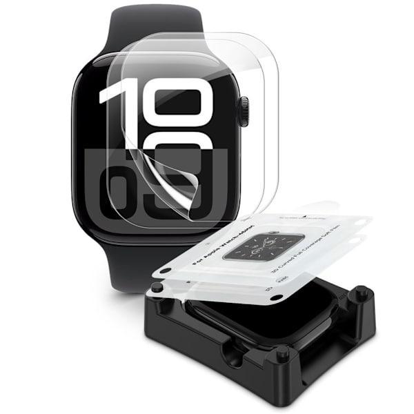 Tech-Protect Apple Watch 10 42 mm 2 KPL Näytönsuoja HydroGel Kirkas 30